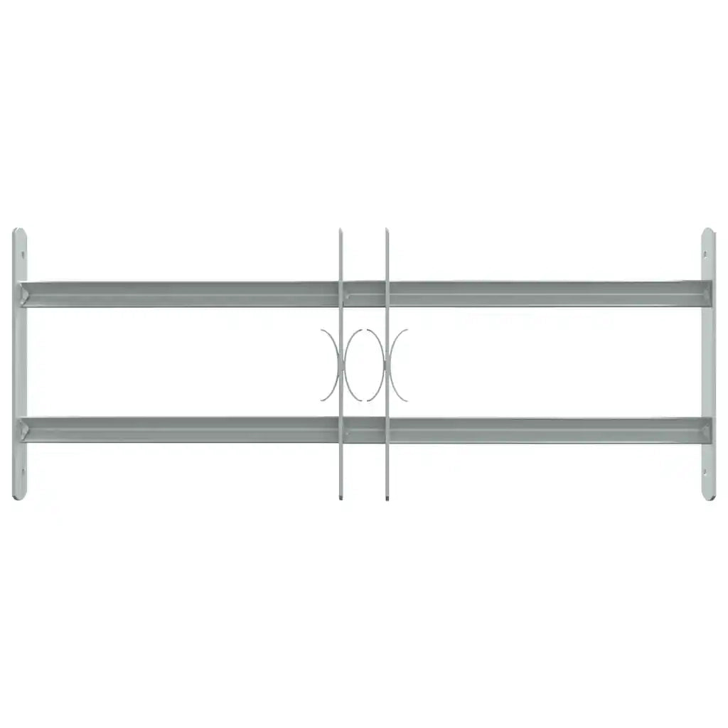 Grate per Finestre Regolabili 2 Barre Trasversali 500-650 mmcod mxl 81633