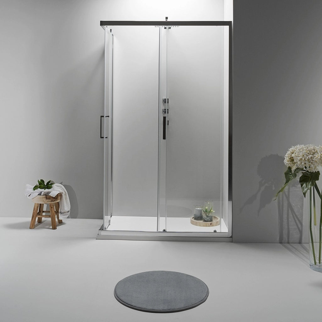 BOX DOCCIA ELITE ANGOLARE 90x120 CM SCORREVOLE TRASPARENTE