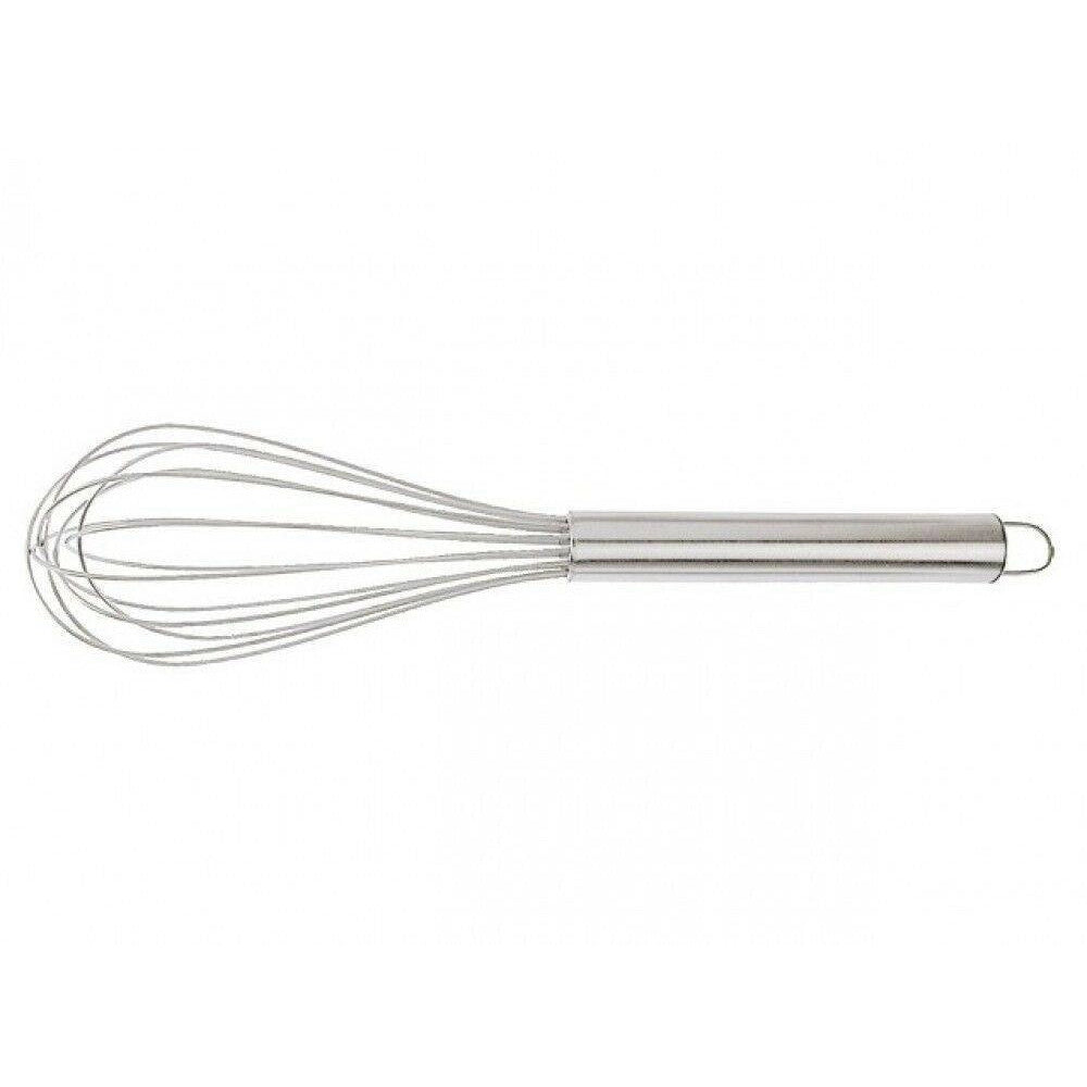 Trade Shop - Frusta 21 Cm Sbattitore Sbatti Uova Montare Dolce Acciaio Utensile Cucina 66200 -