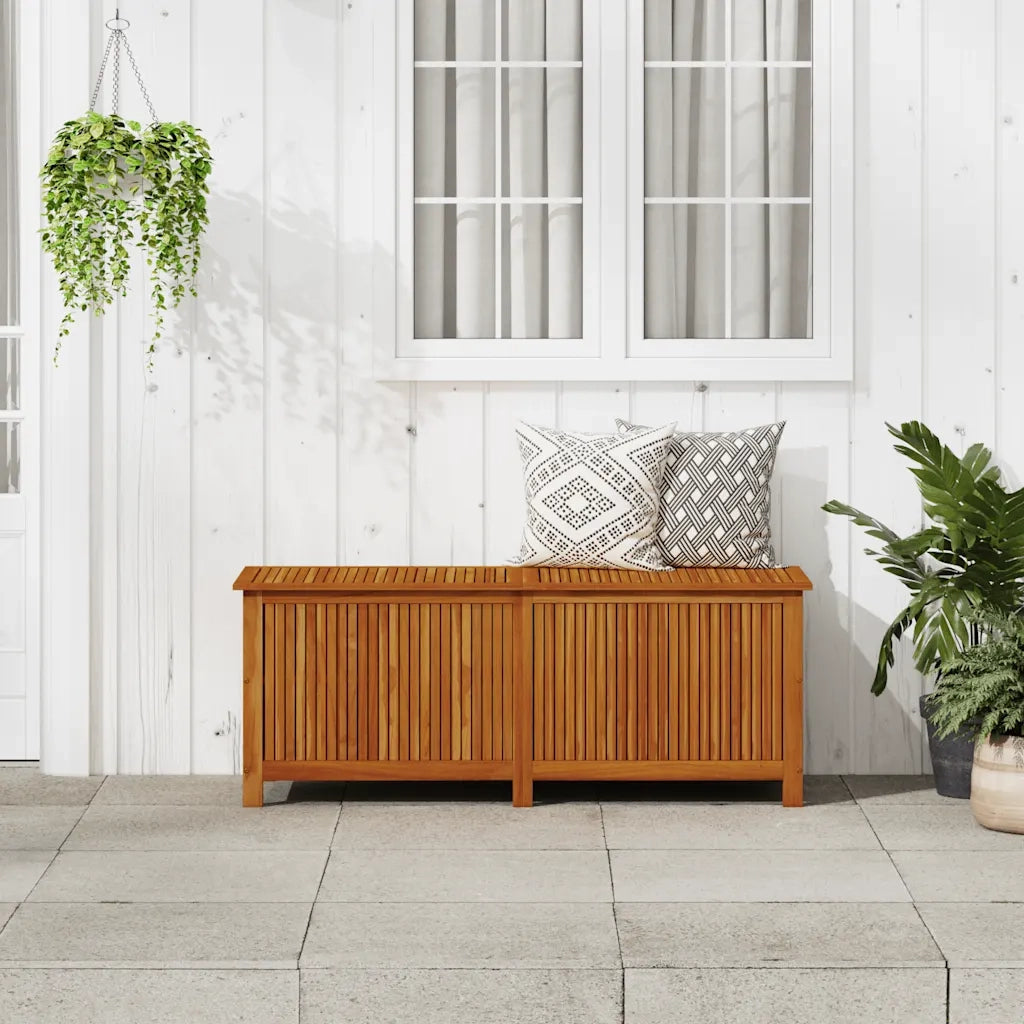 Contenitore da Giardino 150x50x58cm in Legno Massello di Acacia 316491
