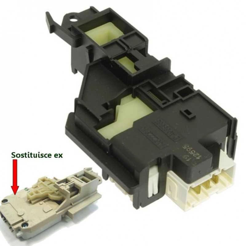 BLOCCO PORTA SERRATURA PORTA OBLO' LAVATRICE ELECTROLUX REX AEG ZANUSSI 14622291 - Electrolux Rex Aeg Zoppas