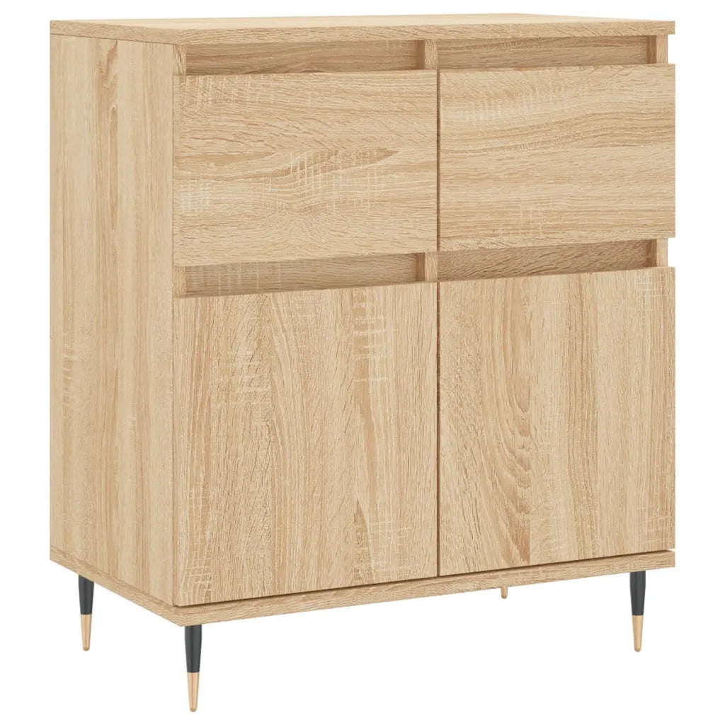 Credenza Rovere Sonoma 60x35x70 cm in Legno Multistrato 831111