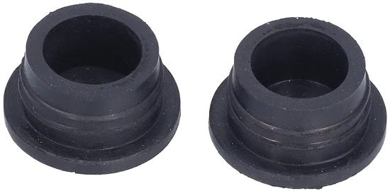 Ladder Bumper in Gomma - Protezione di Sicurezza - Bumper di Ricambio - Stop Ladder Universale - Accessorio per Piscina - 2 Pack - Ladder Incassata