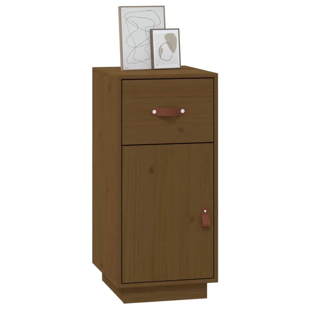 Credenza ambra 34x40x75 cm in Legno Massello di Pino 820125