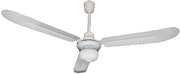 Ventilatore da Soffitto con Luce 3 Pale in Metallo 140 cm 60 Watt