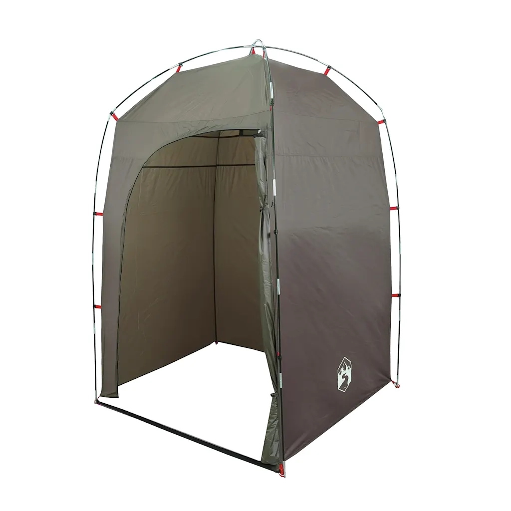 vidaXL Tenda da Doccia Marrone Impermeabile