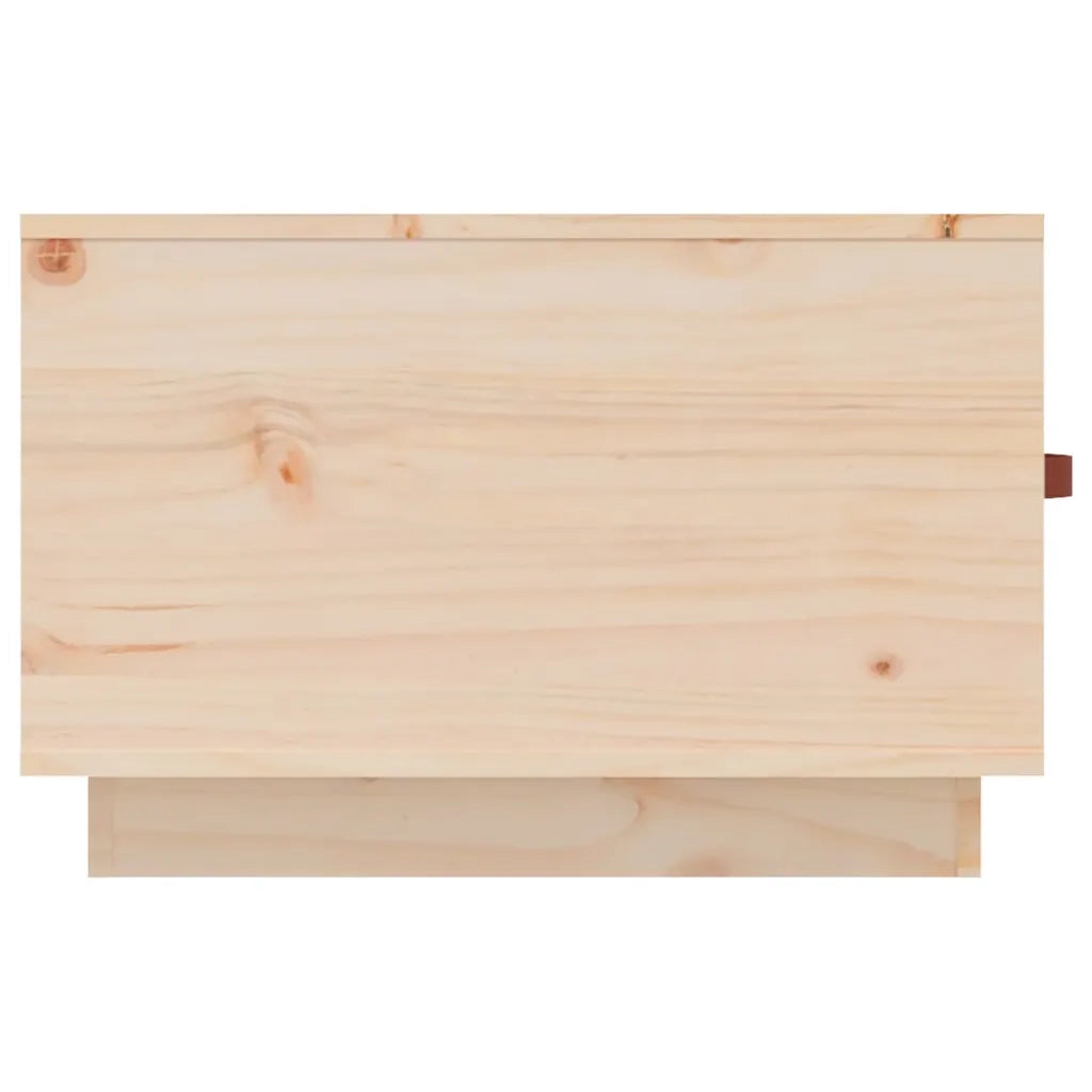 Tavolino da Salotto-Tavolino da soggiorno-Tavolo 60x53x35 cm in Legno Massello di Pino