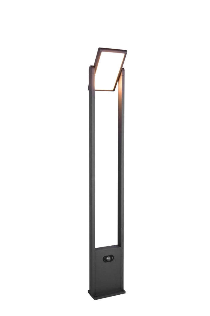 Paletto solare LED MALAWI Trio antracite 101 cm IP65