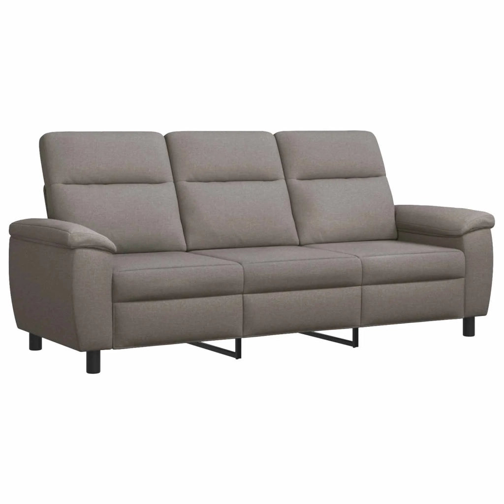 Set di divani 3 pcs Tortora Tessuto 3430649