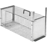 TRAPPOLA PREDATORI A GALLERIA NOVITAL  ACCIAIO ZINC CM 62,5X24 H.CM 26