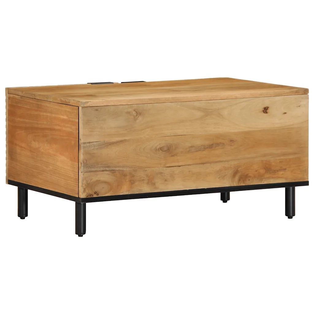 vidaXL Tavolino da Salotto Marrone 80x50x40 cm Legno Massello di Mango