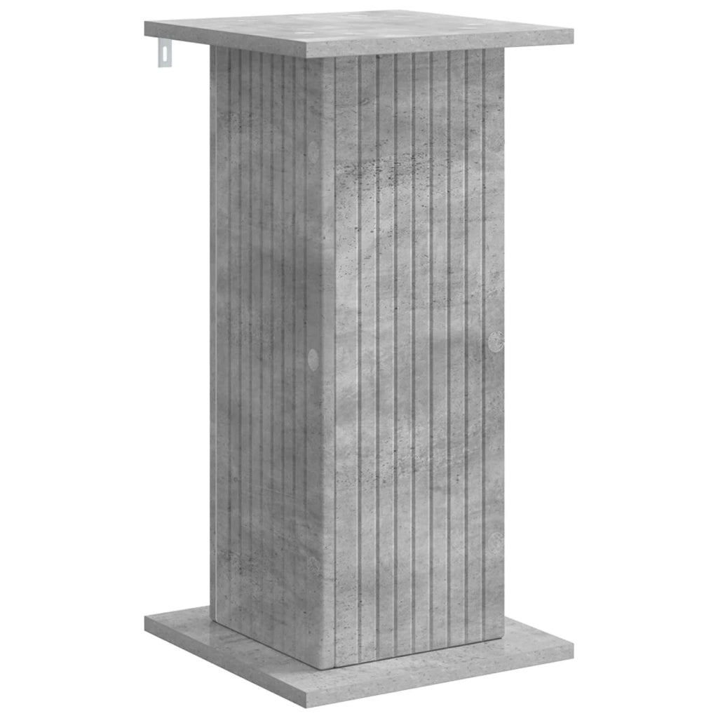Supporto per piante Grigio Cemento 30,5 x 30 x 60,5 cm
