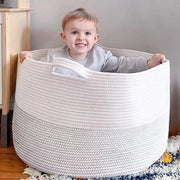 Wasmadreppa XXL per coprire cuscini, coperte, divani, abiti, giocattoli, bambino, 60 x 36 cm (D H), bianco e nero.