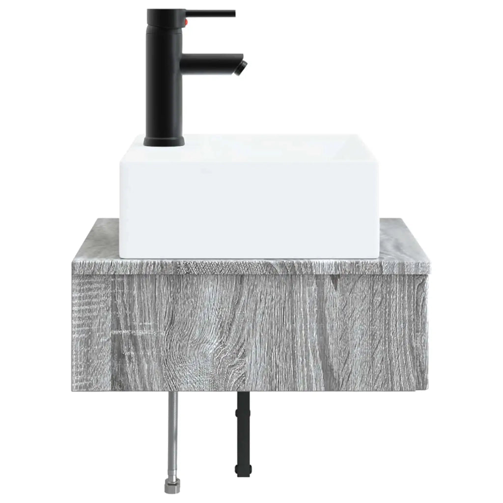 Lavabo da Parete Sonoma grigio 40 x 41 x 39 cm CFW8282922