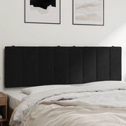 Cuscino Testiera Hanko Nero 160 cm in Velluto 374677