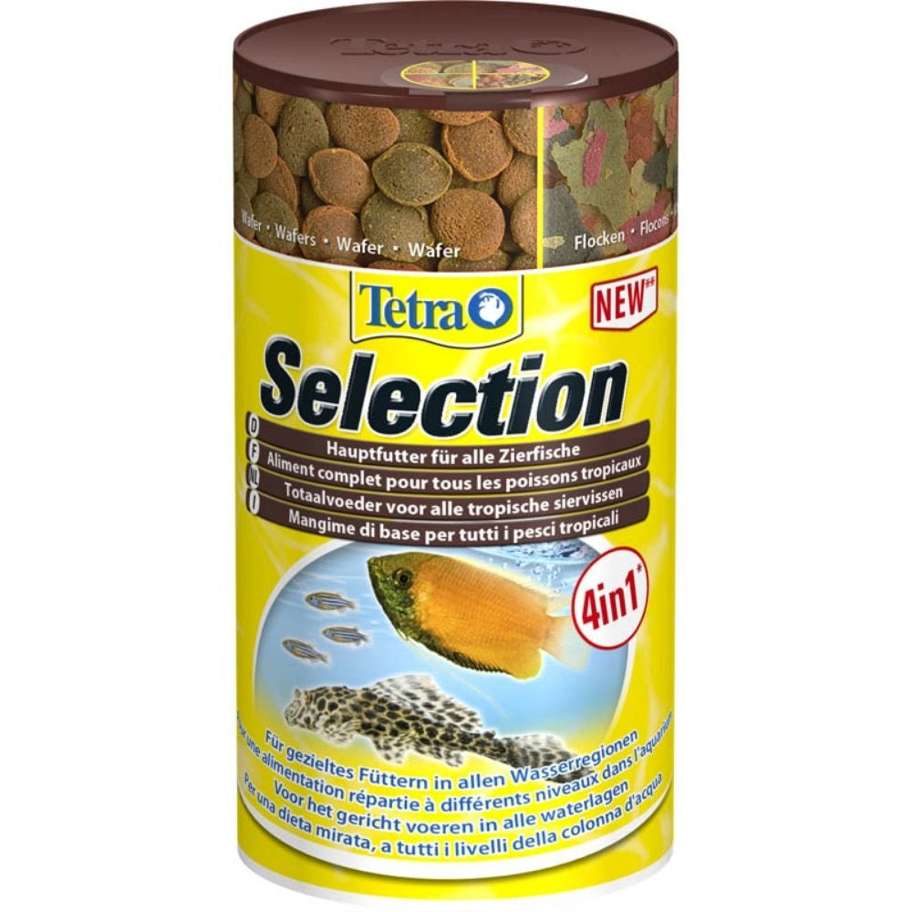 Tetra Selection - Mix di Mangimi per Pesci Tropicali Formato: 100 ml