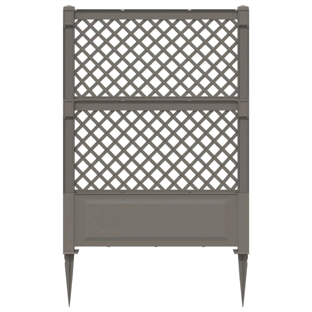 Trellis con Punta Grigio 99 x 6 x 165 cm PP CFW8772186