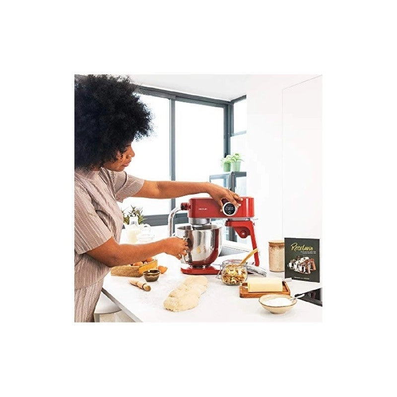 CECOTEC 04170 - Planetaria Impastatrice Twist&Fusion 4000 Luxury Red