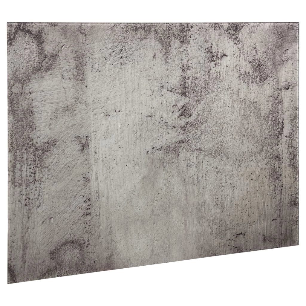 Lavagna magnetica pannello di scrittura scuola casa ufficio vetro da parete 80 x 60 cm grigio 02_0045513