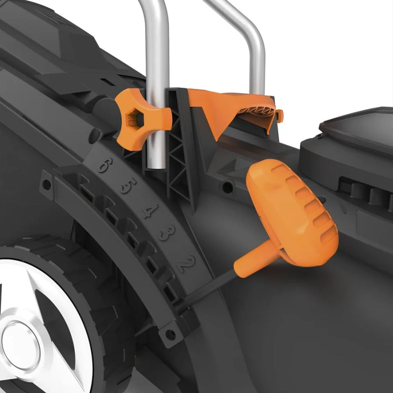 Rasaerba a Batteria 20V WG733E Brushless Taglio 33 cm per Giardini fino a 250 m² con Cesto 35L - Worx