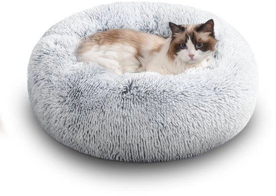 Cuscino per Piccoli Cani, Mandria per Cani e Gatti, Cuscino per Cani, Lettino per Cani, Mandria per Cani e Gatti, Dimensioni 50 cm, colore Grigio Chiaro, Lavabile