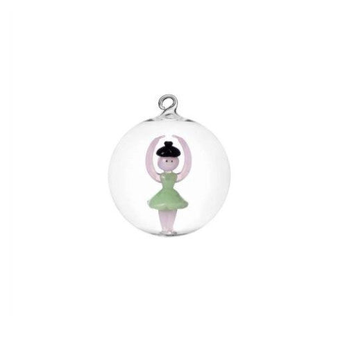 Palla di Natale ballerina schiaccianoci
