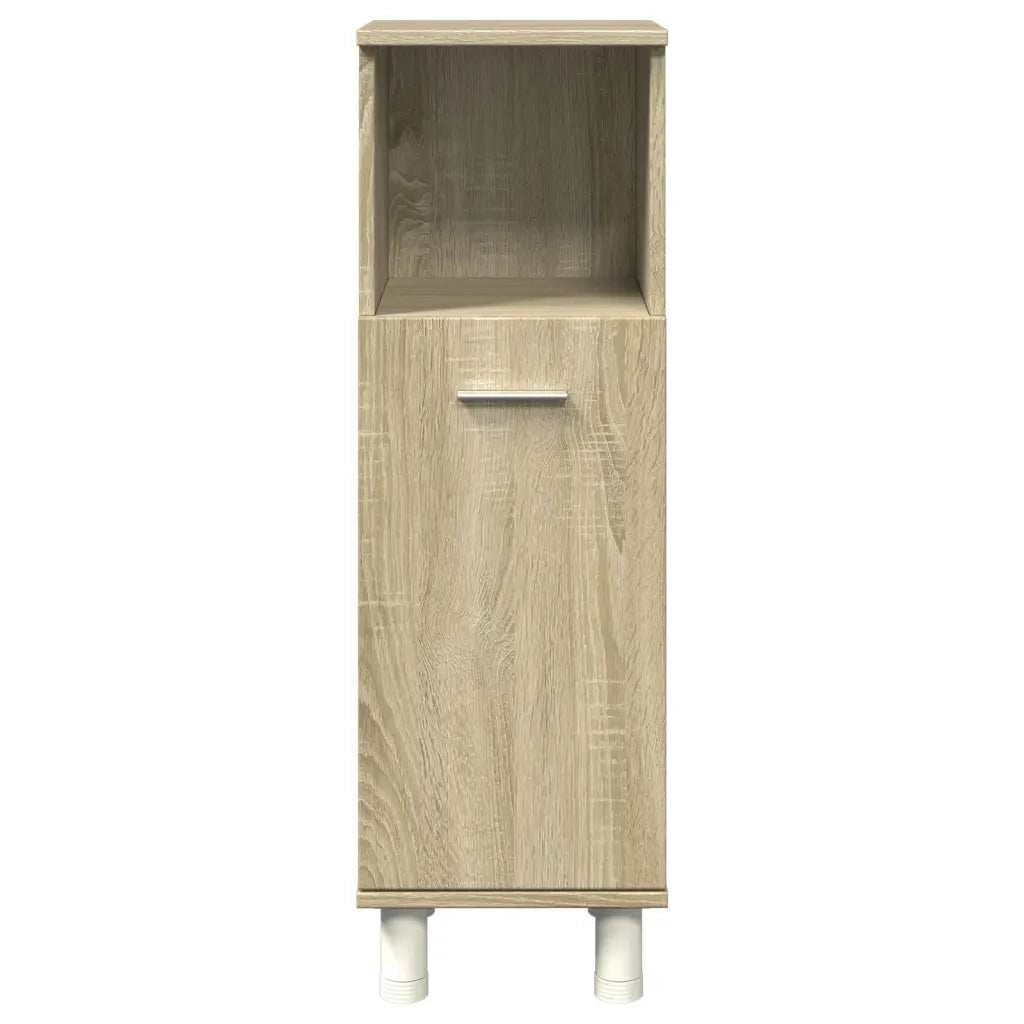 Mobile da Bagno Rovere Sonoma 30,5x30x95cm in Truciolato