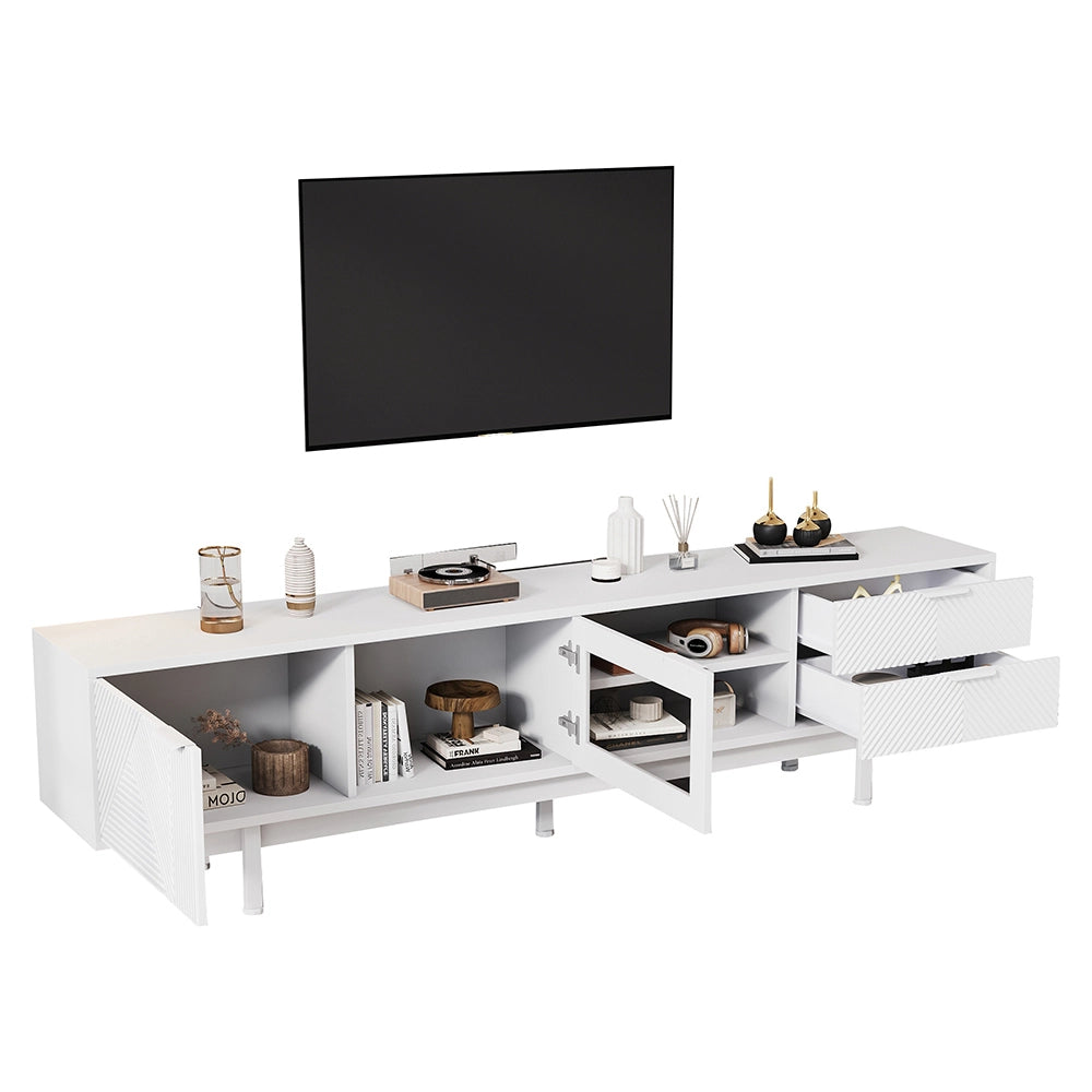 Mobile TV - Xylo - 200x40x50.5 cm 2 ante bianco