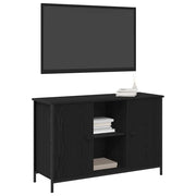 Set mobile TV | Armadietto TV | Mobile Porta TV Rovere Nero 101 x 35 x 65 cm Legno multistrato
