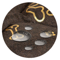 AIO FACTORY 130x105 Cuccia per cani impermeabile Golden Bones Cuscino per cani