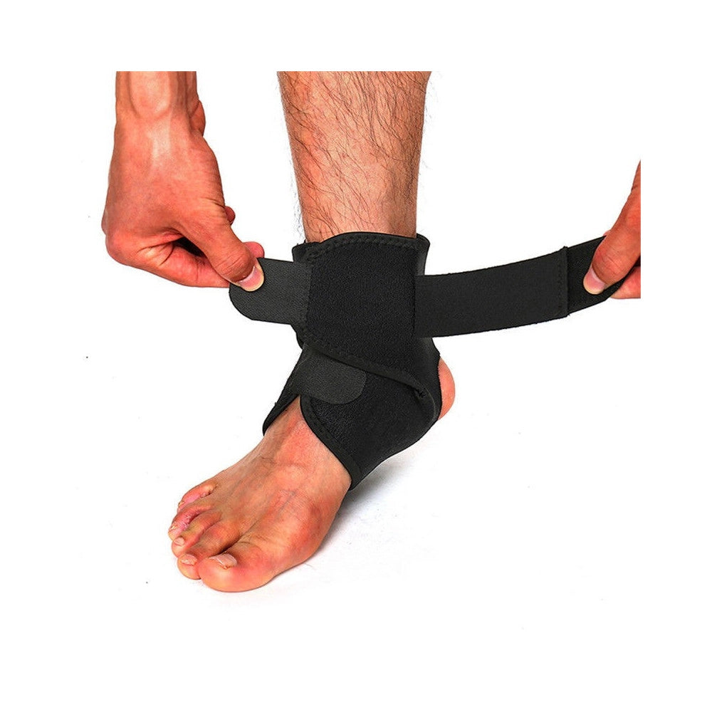 Trade Shop - Cavigliera Fascia Ortopedica Tutore Caviglia Piede Supporto Traumi Sport -