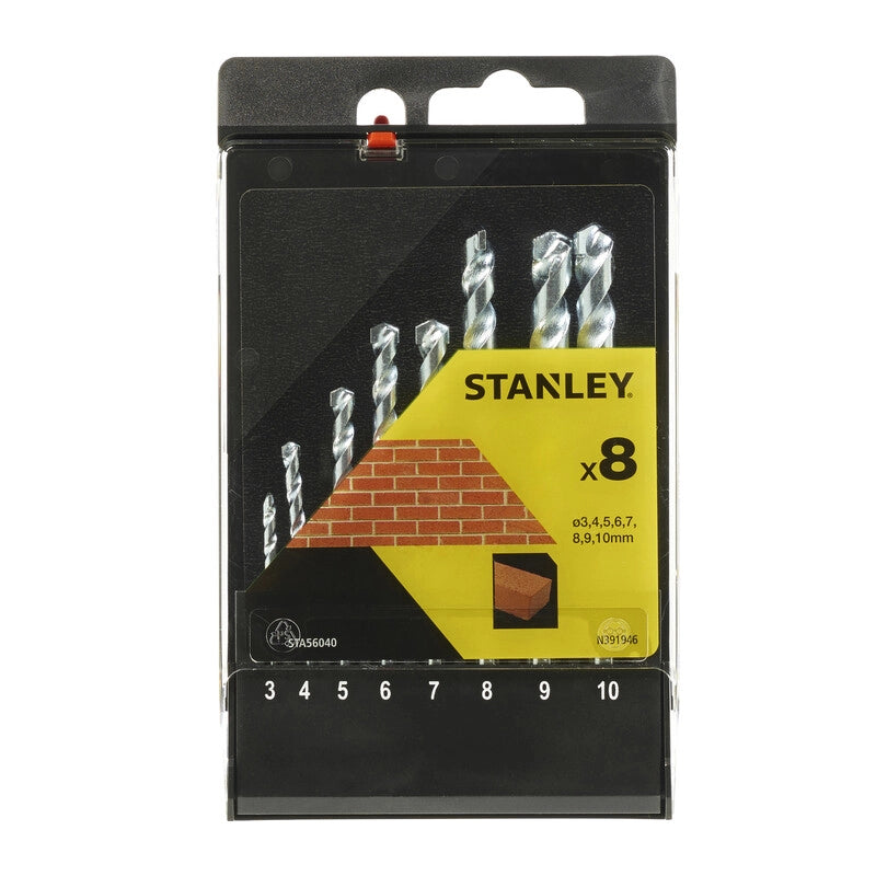 PIRANHA STANLEY STA56040 (X56040) CASSETTA 8 PUNTE ZINCATE- STANLEY- 1,0 pz