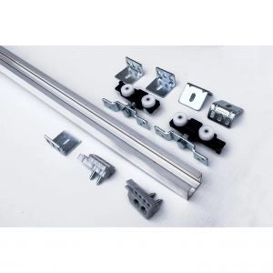 Kit Scorrevoli Max 80 Kg Binari Mt3 - Masidef