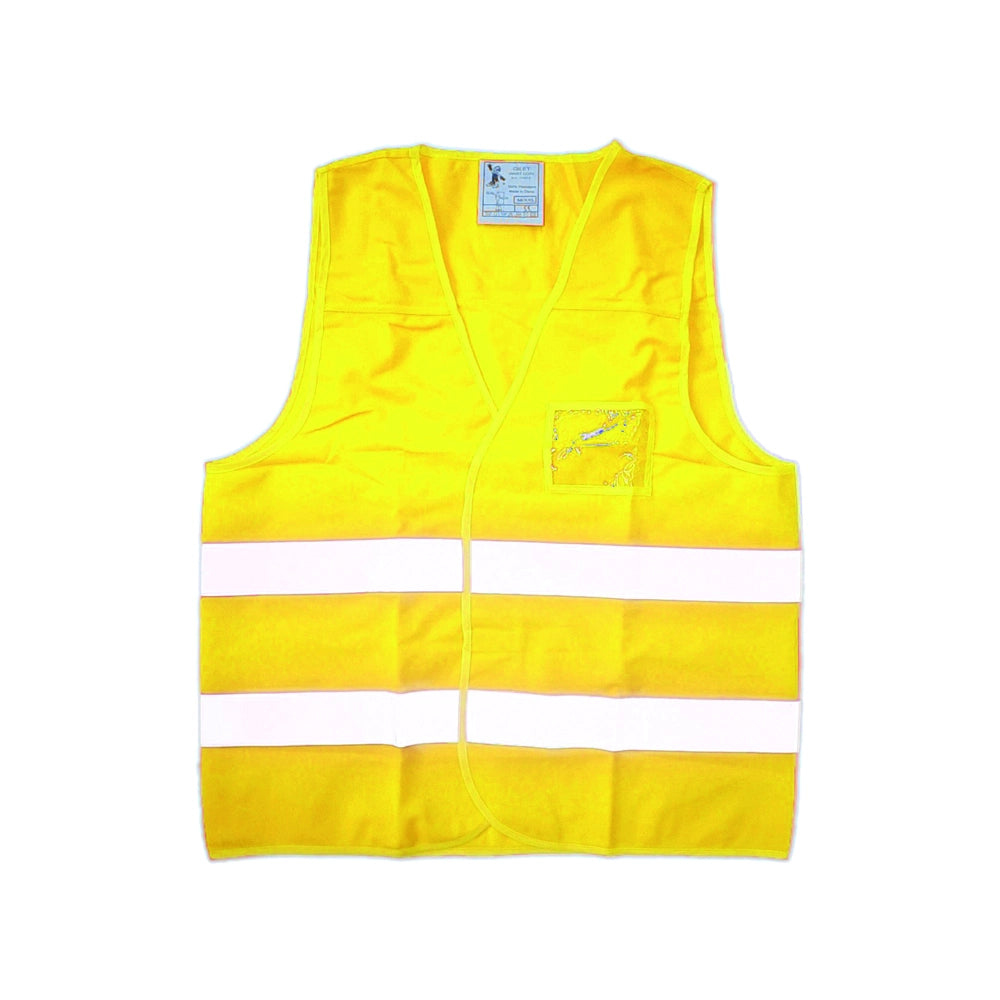 GILET ALTA VISIBILITÀ Col. Giallo fluo Tg. Unica