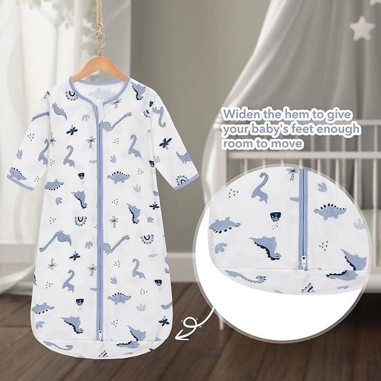Piumino invernale 100% cotone mousseline morbido, invernale coperta per bambini da 6 a 18 mesi