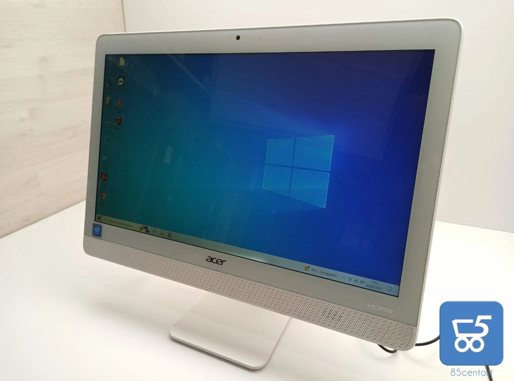PC AIO Aspire C20-720 Win 10 Home 64 bit Intel Celeron J3060 1.6ghz 8GB Ram Bianco - Macchia di luce e piccoli graffi su Monitor