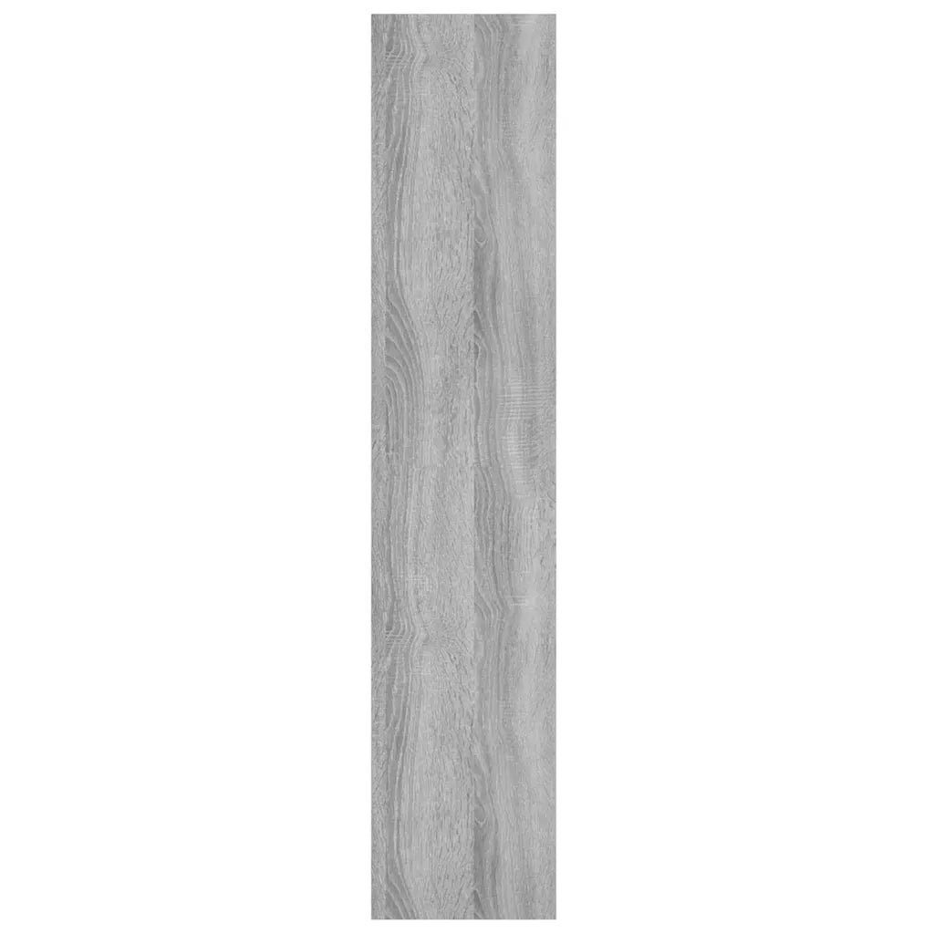 Mensola a Muro | Mensola a parete Grigio Sonoma 90x16x78 cm in Legno Multistrato