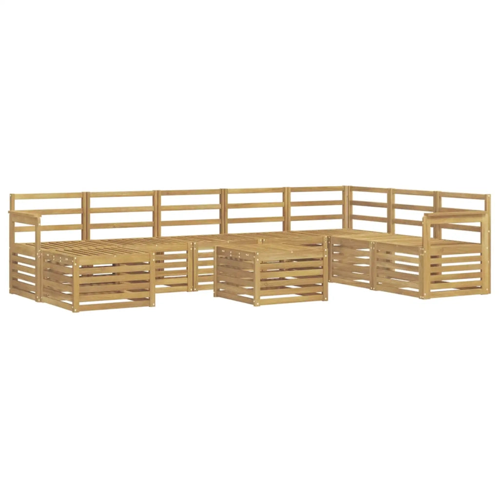 Set divani Legno di Acacia Massello 3392339