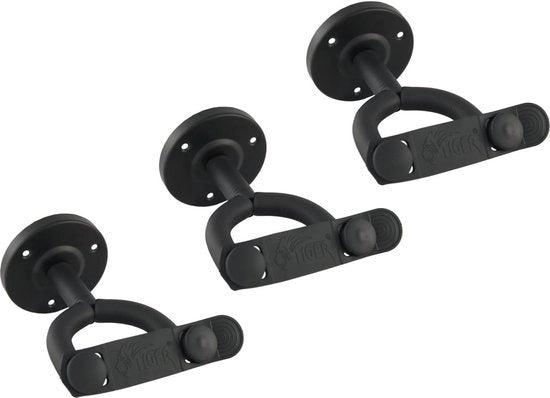 Supporto chitarra - Set da 3 con Braccio Regolabile e Cintura di Fissaggio Opzionale