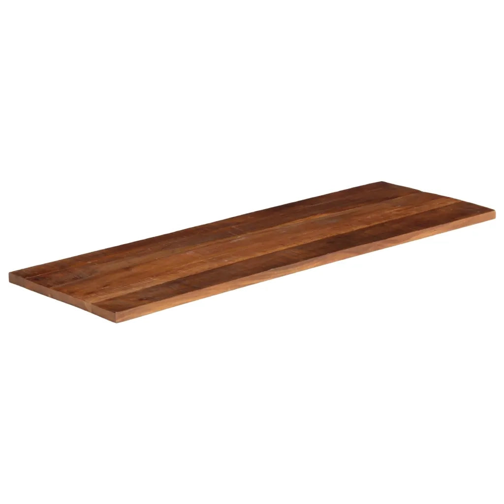vidaXL Piano Tavolo 140x50x2,5 cm Rettangolare in Massello di Recupero