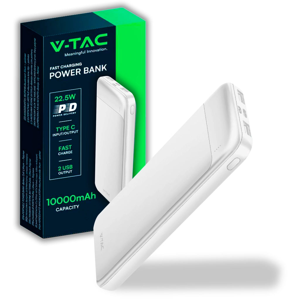 White White White da 10000 mAh Caricatore veloce