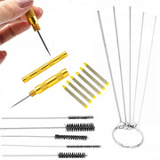 Set di Accessori per Pulizia Pistola a Spruzzo – Rosfix Punzone di Pulizia, Spazzole di Pulizia, Filtri 100 Mesh