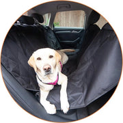 Duvetta impermeabile per auto - deken per auto per cani - decongestionante per la zona posteriore cattura umidità, sporcizia e capelli + giocattolo gratuito & tasca