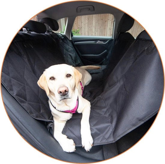 Duvetta impermeabile per auto - deken per auto per cani - decongestionante per la zona posteriore cattura umidità, sporcizia e capelli + giocattolo gratuito & tasca