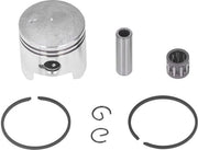 Kit di Pistone 40mm - Set di Anelli di Pistone - Lega di Acciaio - Alta Durezza - Adatto per Moped/Scooter 49cc/50cc - Finitura Professionale - Pistone