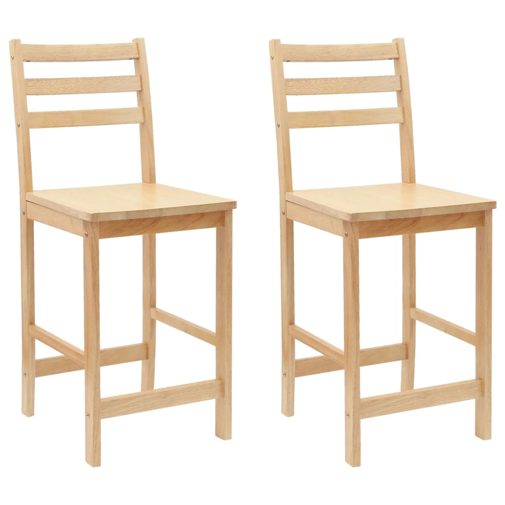 Sedie da pranzo 2 pcs Naturale 40 x 47,5 x 99,5 cm 42020468