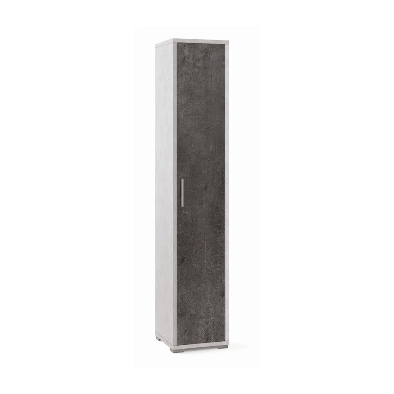 Colonna 1 Anta H199 L38 Kit Ossido Bianco cm 39x41x199h - Sarmog