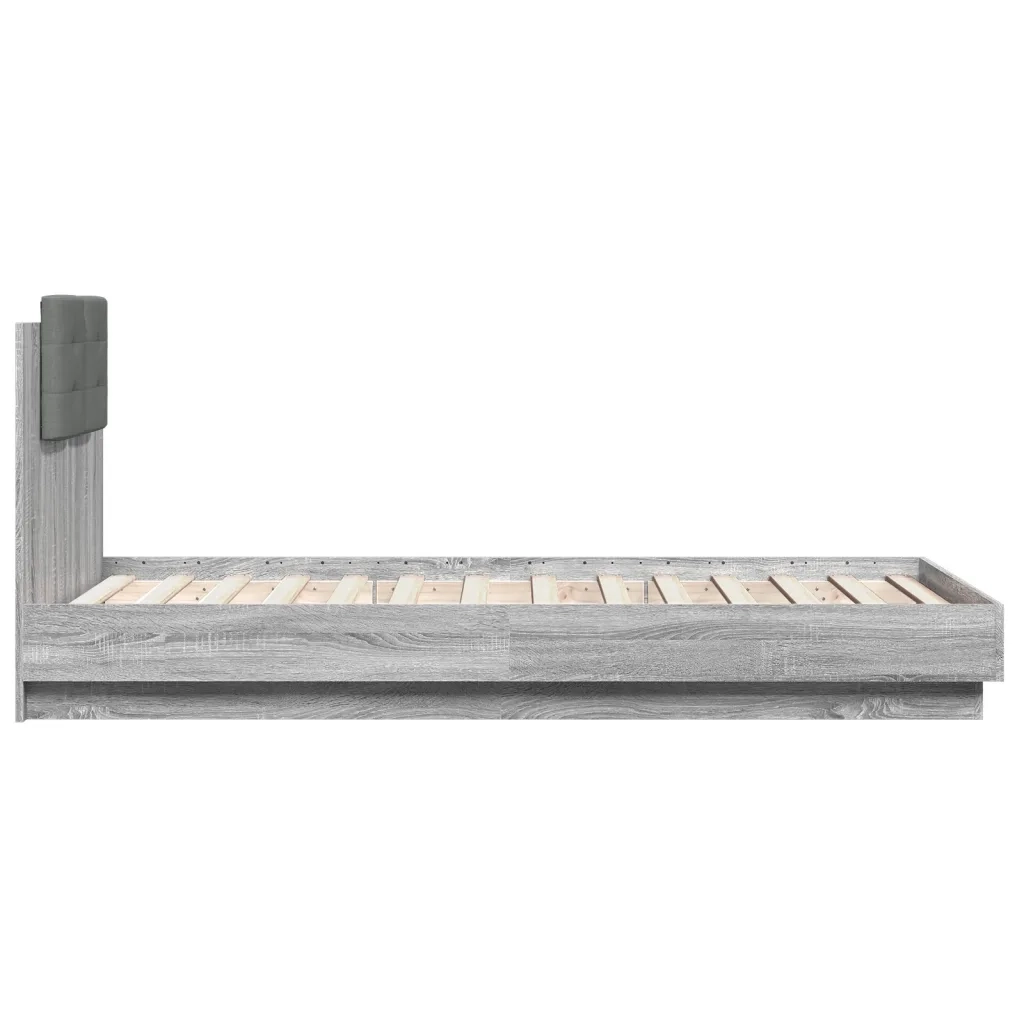 Giroletto senza Materasso Rovere Sonoma 90x190 cm 3209973