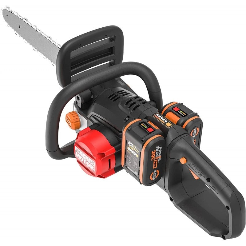 Elettrosega a Batteria WG385E.9 40V Brushless 2.0 Barra 40 cm Solo Corpo per Taglio Intensivo - WORX