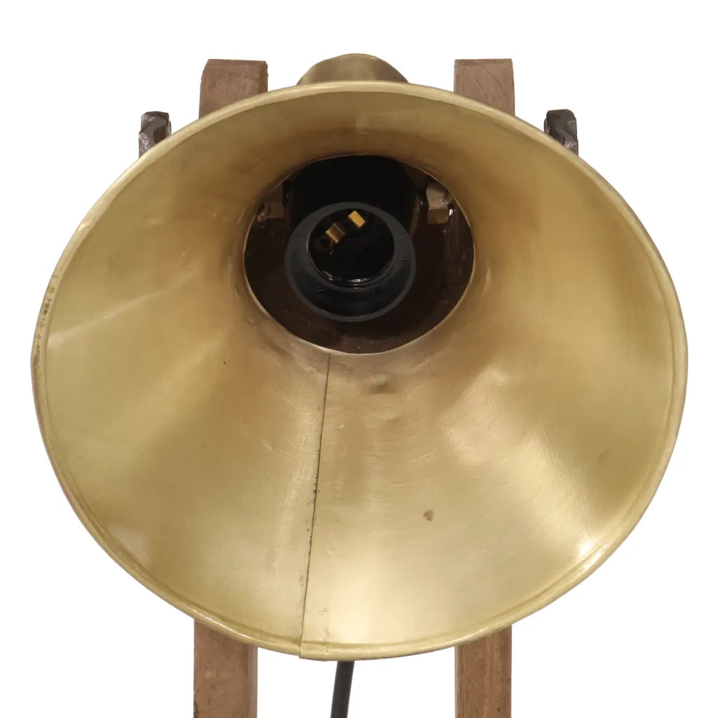 Lampada a Scrivania 25 W Ottone Anticato 23x13x52 cm E27 CFW1843443